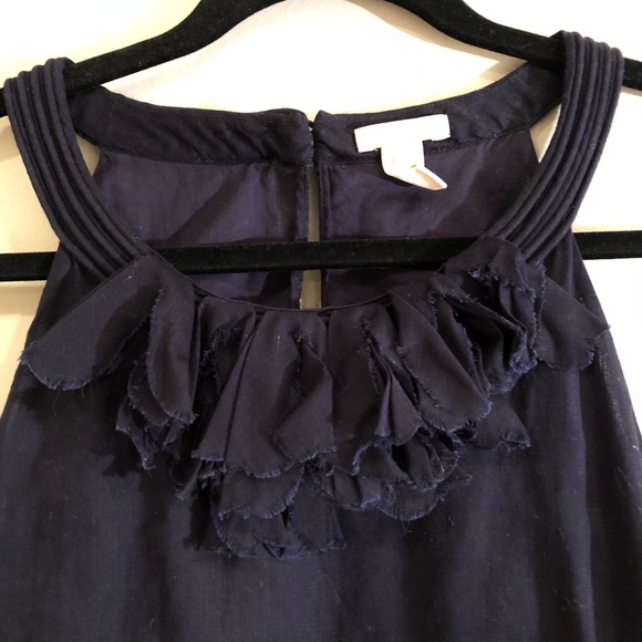 J. Crew // Navy Blouse - Picture 2 of 3